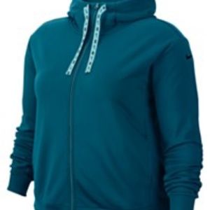 Plus Size Therma Fleece Zip-Up Training Hoodie NWT